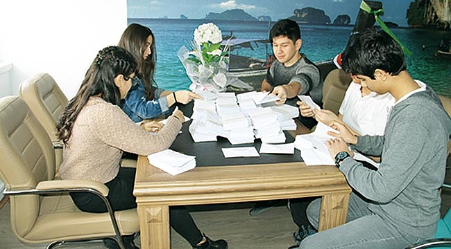 İki bin mektup yazdılar