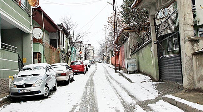 Kavak ve Havza  beyaza büründü