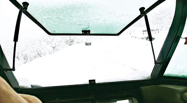 YÜKSEKLERDE KAR KALINLIĞI 15 SANTİMİ GEÇTİ