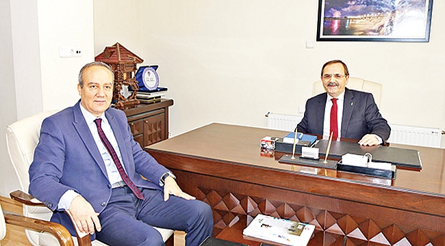 Başhekim Kılınç’tan Şahin’e veda ziyareti