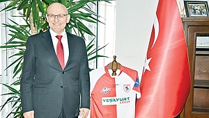 Başkan Kul'dan Samsunspor'a destek