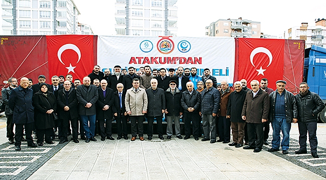 BİR TIR DOLUSU YARDIM YOLA ÇIKTI