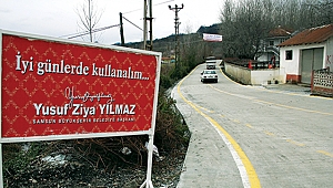 Büyükşehirin 4 milyonluk beton yol projesi hayata geçti