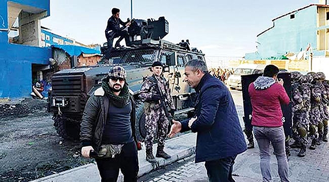 ÇEKİMLERE ÖZEL HAREKAT POLİSLERİ DE KATILDI