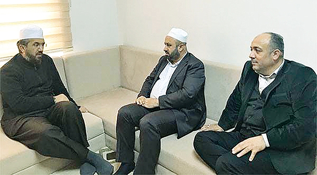 DİYANET’İN AÇIĞA ALDIĞI ŞENOCAK’I KYK MÜDÜRÜ ZİYARETE GİTTİ