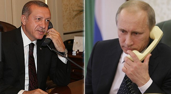 Erdoğan, Rusya Devlet Başkanı Putin ile görüştü!