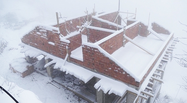 Eren’in ailesinin evi yükseliyor