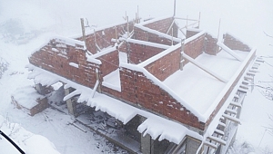 Eren’in ailesinin evi yükseliyor