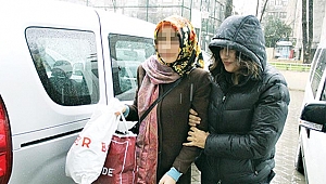 FETÖ'den gözaltına alınan kadın adliyeye sevk edildi