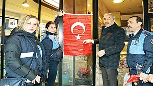 İlkadım’dan ‘Zeytin Dalı’na bayraklı destek