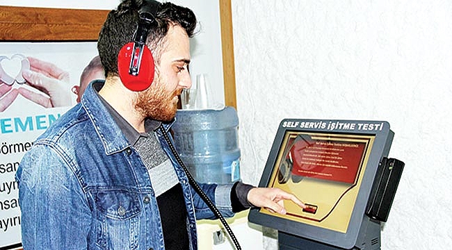 İŞİTME TEST CİHAZINDAN ELDE EDECEĞİ GELİRİ SAMSUNSPOR’A BAĞIŞLAYACAK