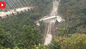 Kolombiya’da dev köprü çöktü: 10 ölü