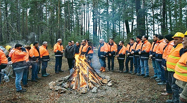 ORMAN GENEL MÜDÜRÜ, SAMSUN’DAKİ ORMAN DENETİMİNDE ODUN ATEŞİNDE ISINDI  OLDU MU MÜDÜR?