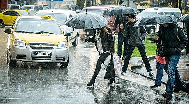 Sağanak yağış geliyor 