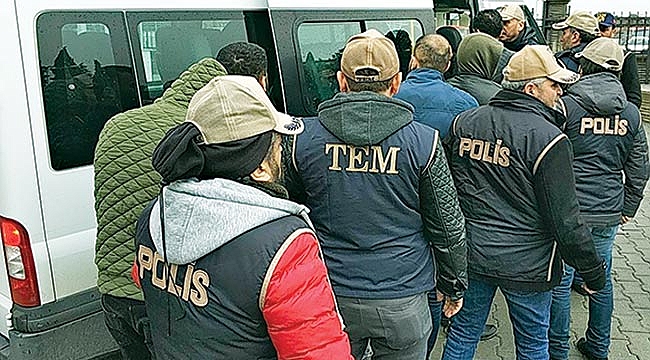 Samsun'da DEAŞ operasyonunda 8 tutuklama