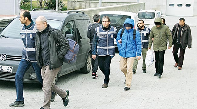 Samsun'da FETÖ'den 10 öğretmen adliyeye sevk edildi