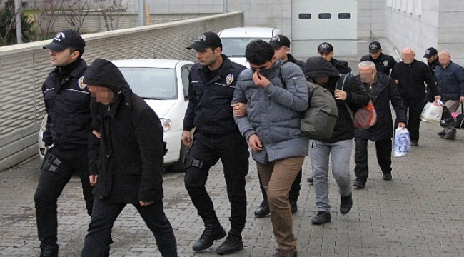 Samsun’da FETÖ’den 15 kişi adliyeye sevk edildi