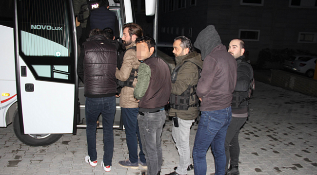 Samsun'da uyuşturucu ticaretinden 9 kişi adliyeye sevk edildi