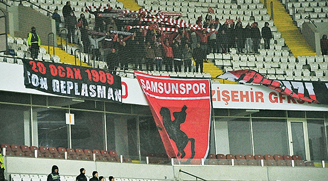 Samsunspor'a ceza geldi