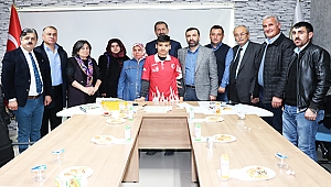 Sarıcaoğlu'ndan engelli sporcuya destek