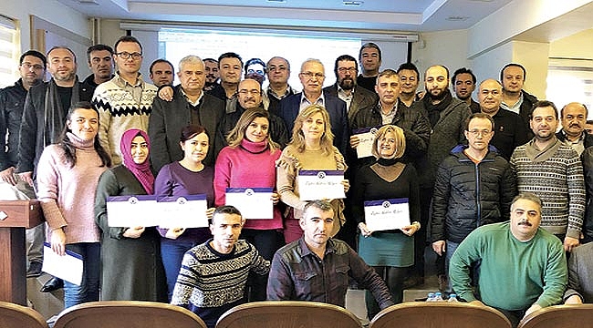 Sertifikalarını aldılar