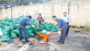 Tekkeköy’den yakacak yardımı