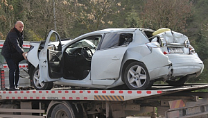 TEM'de 12 araç birbirine girdi, 10 kilometre kuyruk oluştu