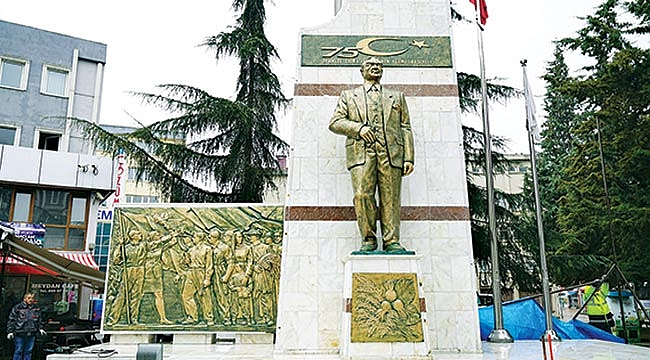 Terme Atatürk Anıtı tamam