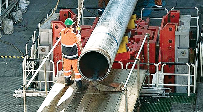 Türk Akım'da yarı yol geçildi