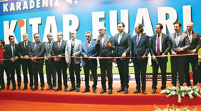 4. Karadeniz Kitap Fuarı açıldı