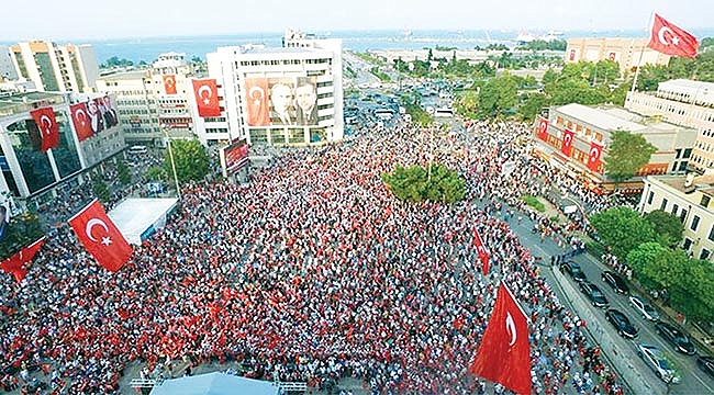 Bu alanlar dışında gösteri ve yürüyüş yasak