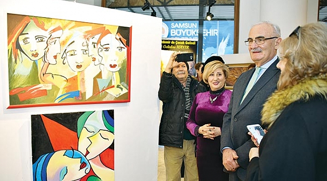 ‘ÇOCUK GELİNLERE HAYIR’ SERGİSİ AÇILDI