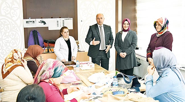 Hasan Togar, kursiyerlerle bir araya geldi