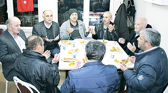 Havza'da şehitler için mevlit