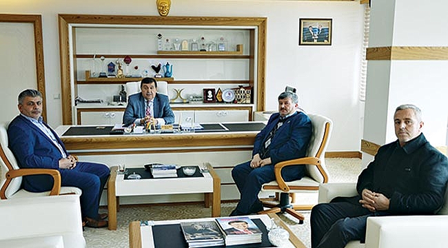 Havzalı muhtarlar sınıra gitti