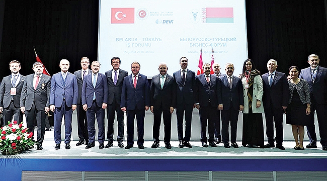 Karaaslan, Başbakan Yıldırım ile Belarus’ta