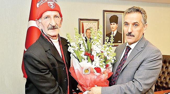 Kibar Amca teşekkür etti