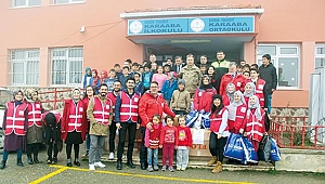 Öğrencilere giyim ve  ayakkabı yardımı