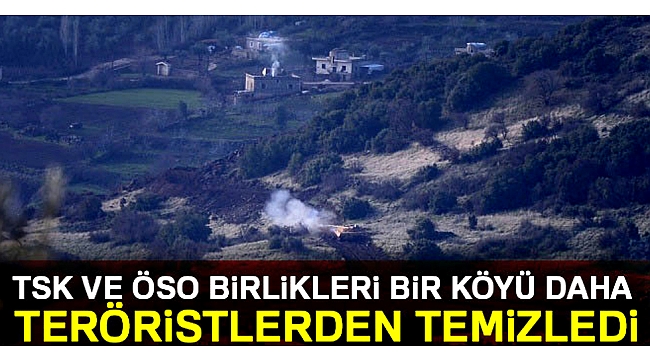 Omranlı köyü terör örgütü YPG'den temizlendi