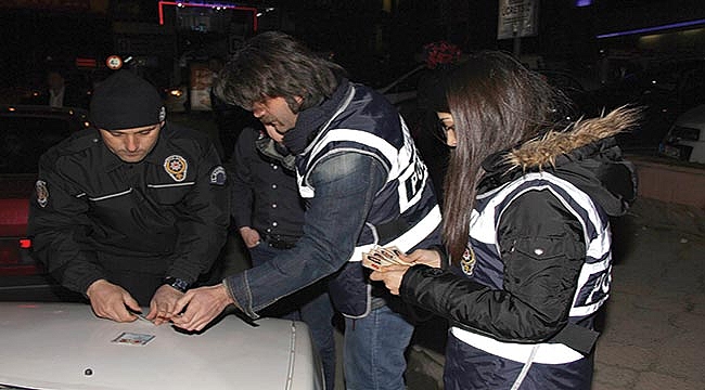 Polisten kaçamadılar