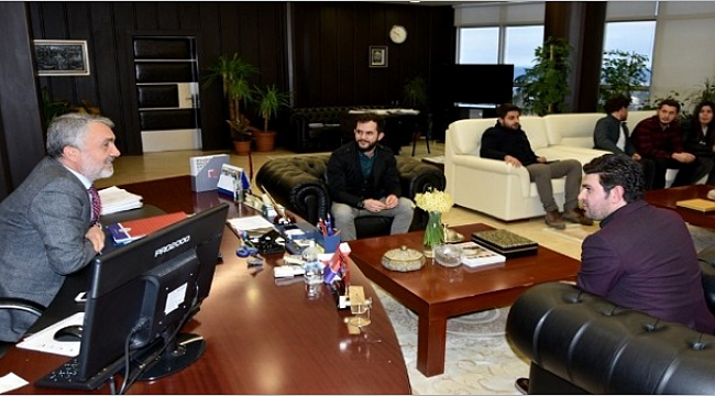 Rektör Bilgiç öğrencileri dinledi