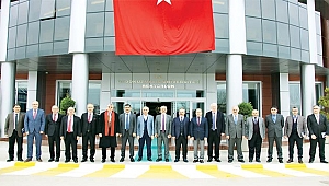 Rektörler OMÜ'ye hayran kaldı