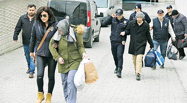 Samsun'da FETÖ'den 6 kişi adliyeye sevk edildi