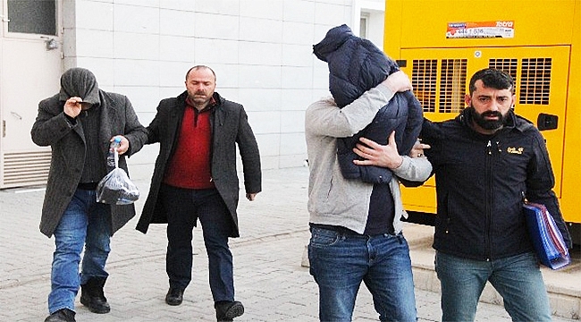 Samsun’da silah kaçakçılığından 2 kişi adliyeye sevk edildi