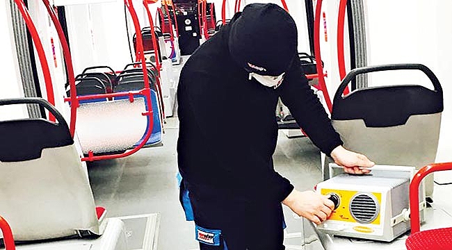 SAMULAŞ araçları ile  temiz ve hijyenik yolculuk