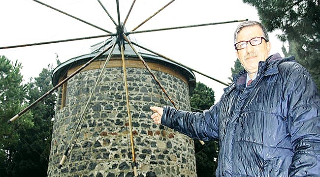 Tarihi yel değirmeni turizme kazandırılacak