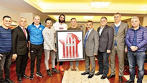 Vali Kaymak'a formalı teşekkür