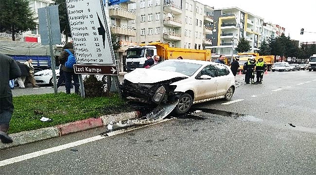 19 Mayıs’ta kaza: 2 yaralı