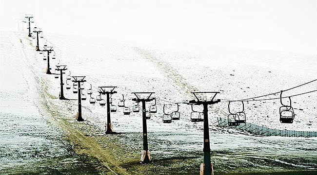 Akdağ Kayak Merkezi ’kar’sız kaldı