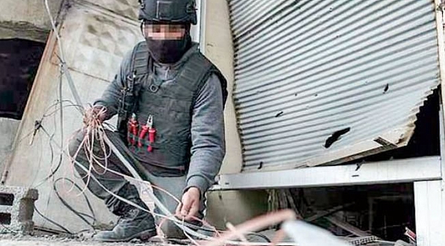 Bomba imha uzmanları gönüllü oldu